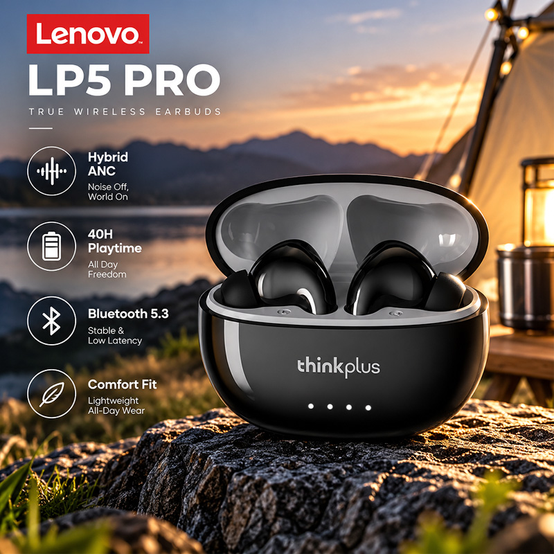 Audio Music Dj - 新品 Lenovo LP5 PRO ワイヤレス Bluetooth