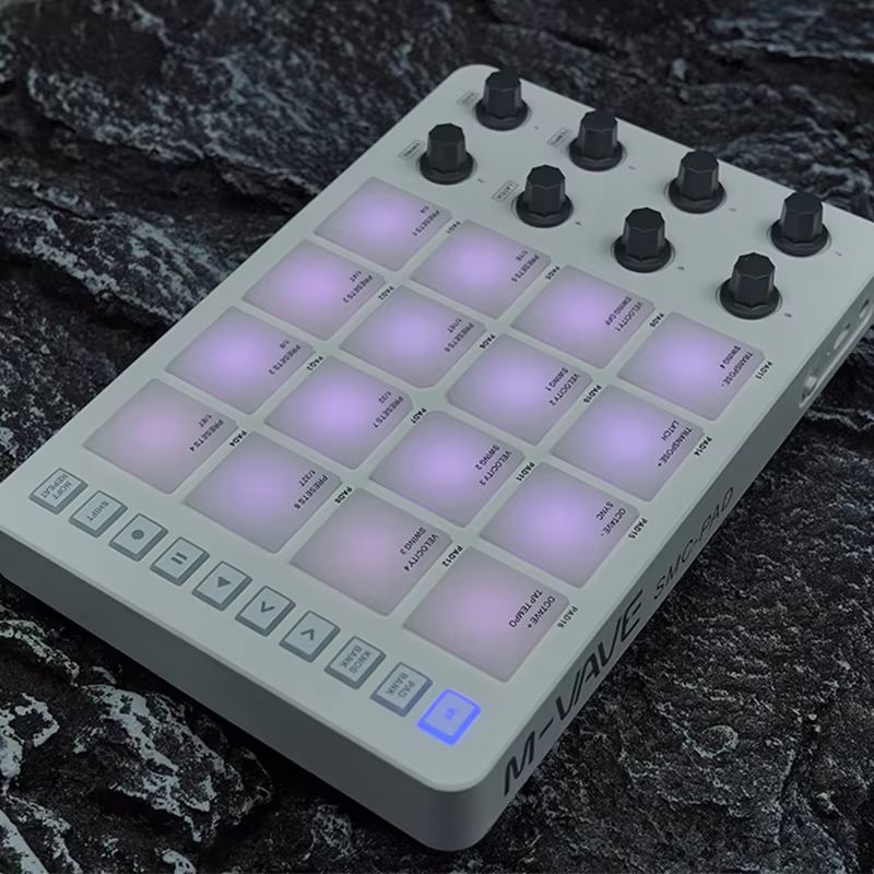M-Vave Smc-Pad：プロフェッショナルグレードのワ - Midi Controller Pad のレビューと価格