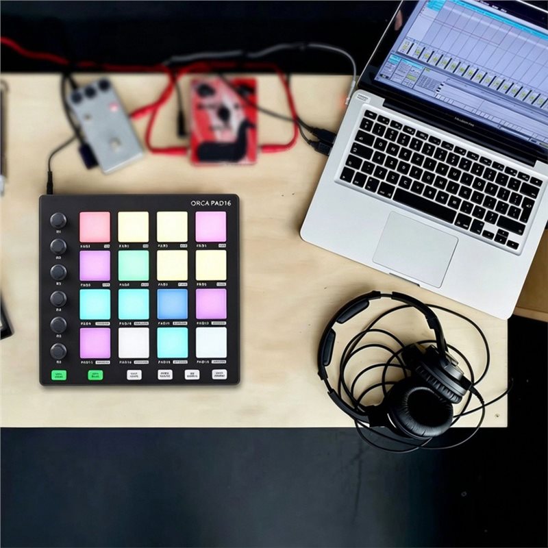 PAD16 コントローラーキーボード DJミュージックオーデ - Audio Music Dj のレビューと価格