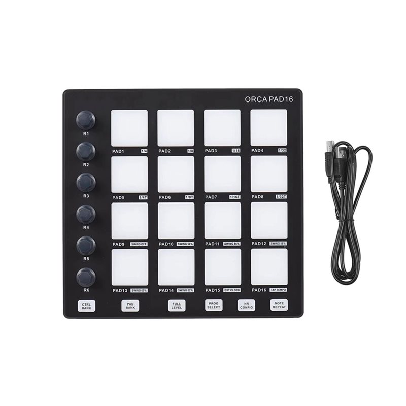 PAD16 コントローラーキーボード DJミュージックオーデ - Audio Music Dj のレビューと価格