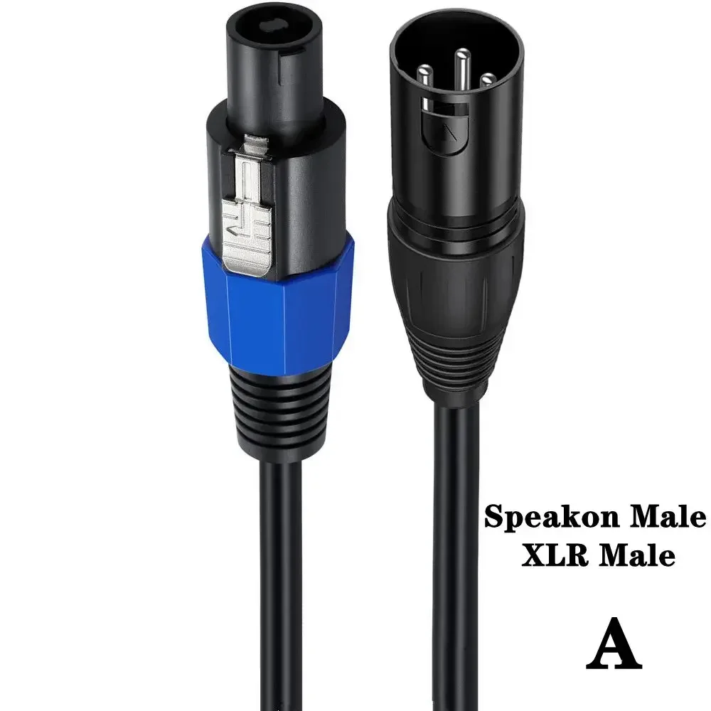 スピコン-3ピンXLRケーブル オーディオジャック スピーク - Audio Music Dj のレビューと価格