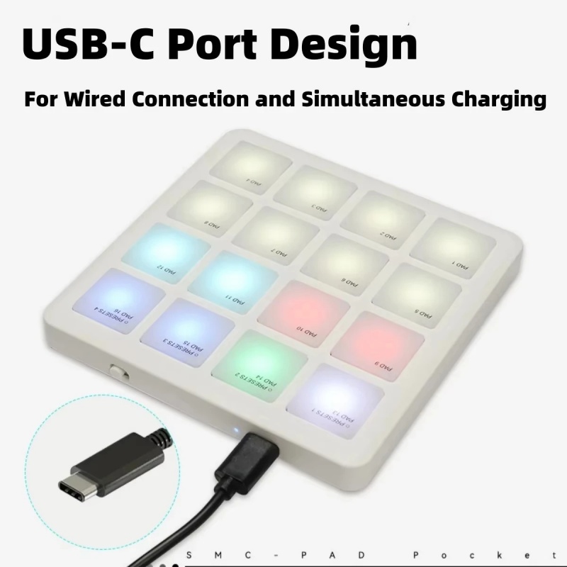 M-Vave Smc-Pad：ポケットサイズのポータブルワイ - Midi Controller Pad のレビューと価格